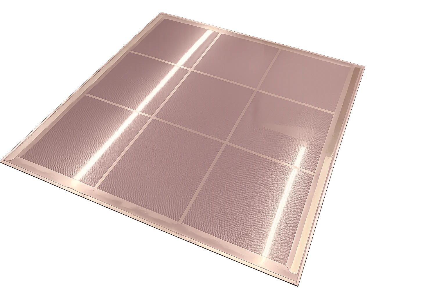 CT700 copper-taped panel from PYXIS product material