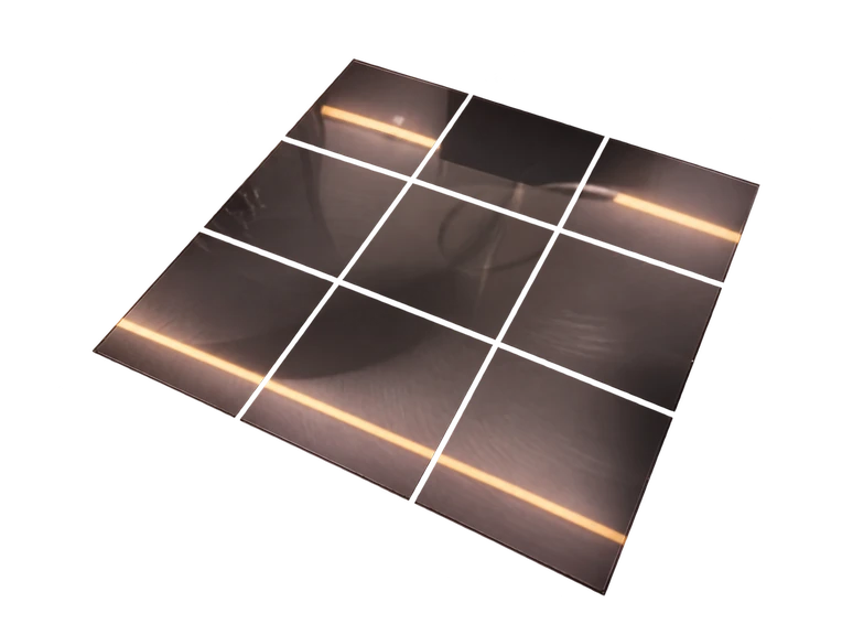 PR 700 released panel workpiece